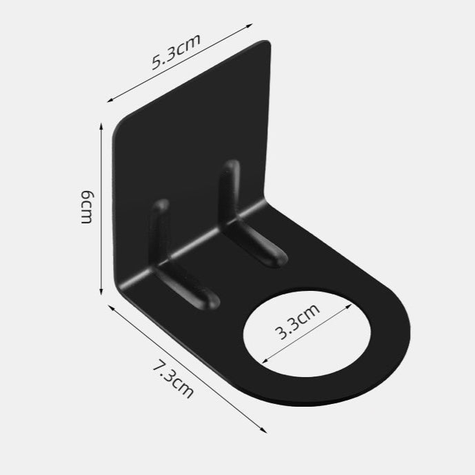 Stainless Steel Wall-Mounted Bottle Holder 2/4 Pcs