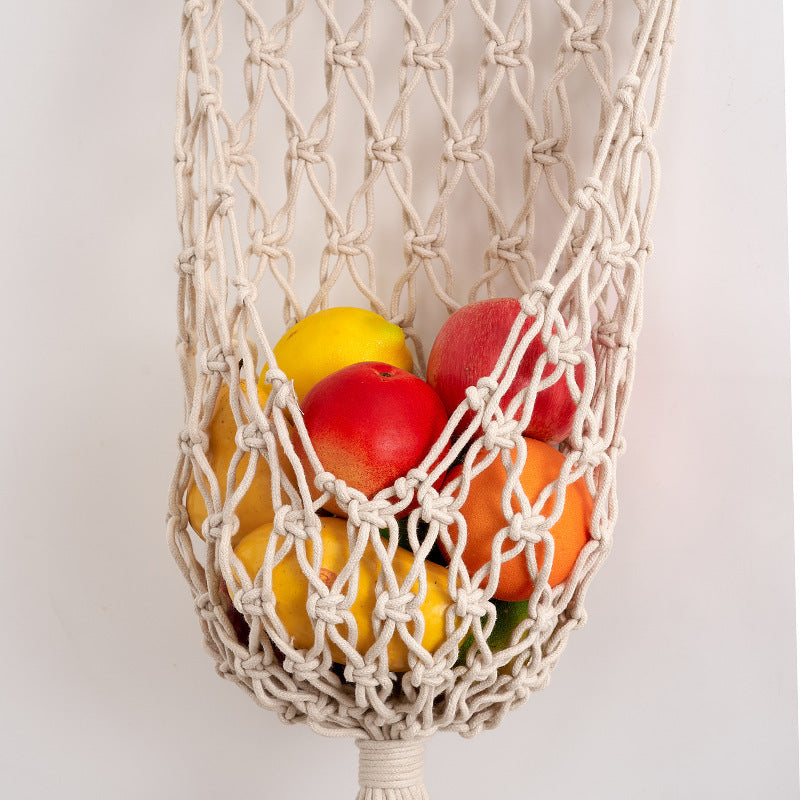 Hand-woven Hanging Basket