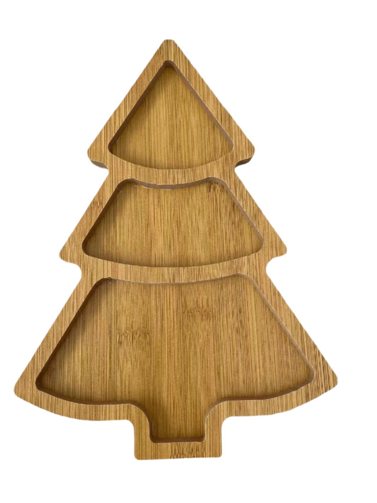 Chritsmas Tree Wooden Tray