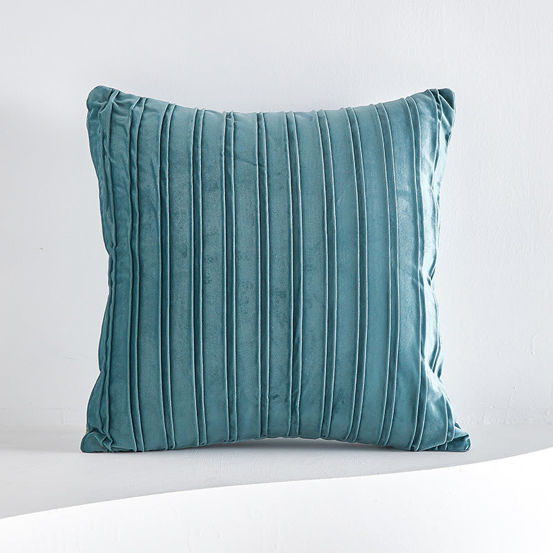 Velvet Pleated Cushion/Cover 50x50cm