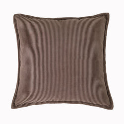 Ribbed Solid Colour Cushion Cover 45x45cm