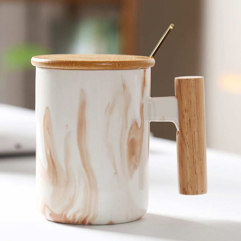 Marble Ceramic Mug Set