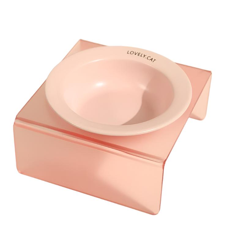 Ceramic Pet Bowl with Stand