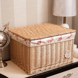 Rattan Wicker Storage Basket