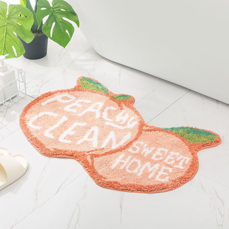 Fruit-shaped Bath Mat, 50x80cm