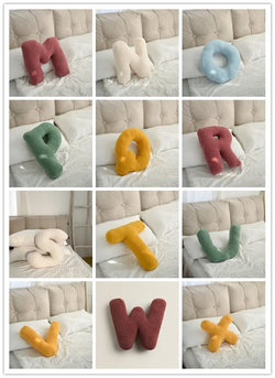 26 English Letters Pillow Cushion