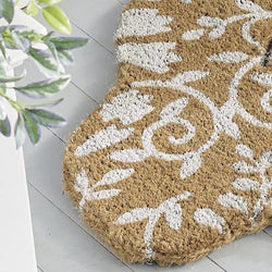 Rabbit Coir Entrance Door Mat, 75x100cm