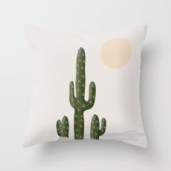 Leaf Pattern Cushion Cover 45x45cm