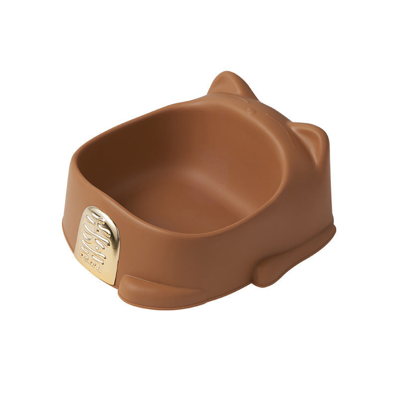 Cat-Shaped Pet Bowl