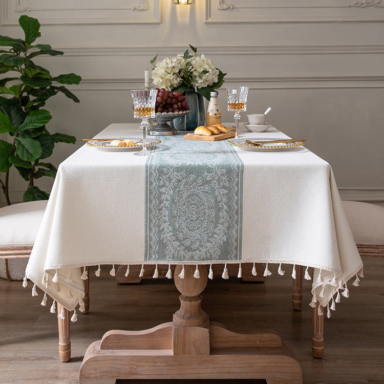 Tasselled Table Cloth