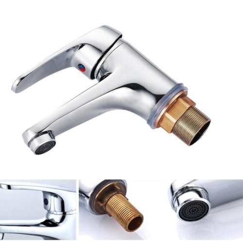Chrome Basin Mixer Tap Set