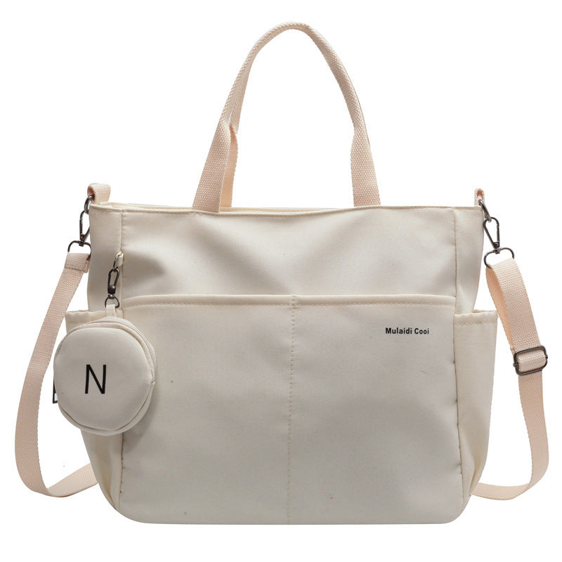 Casual Canvas Tote Bag