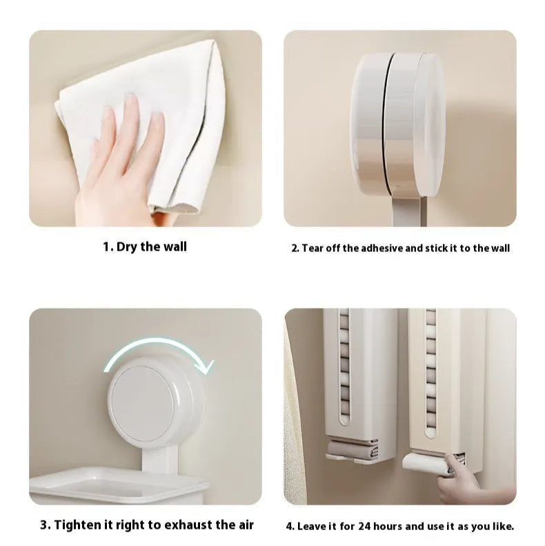 Suction Cup Wall Storage Box
