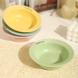 Ceramic Pet Bowl with Stand