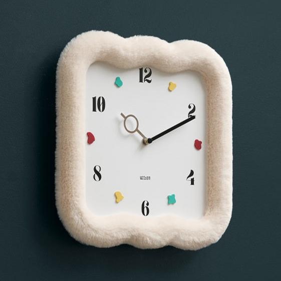 Plush Wall Clock