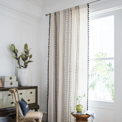 Printed Light Filtering Curtain (Single)