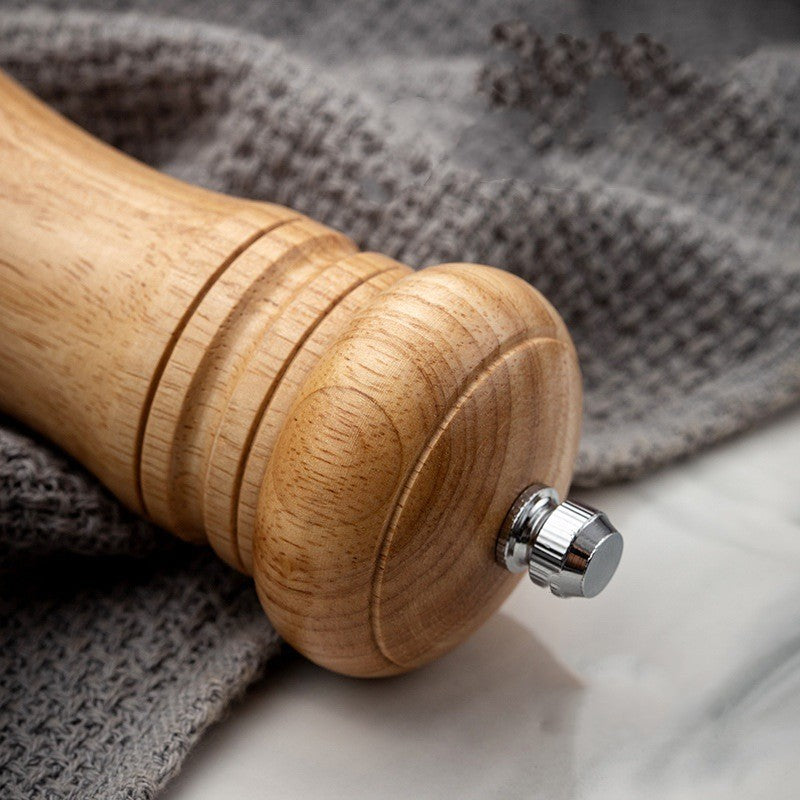 Classic Wooden Pepper Mill