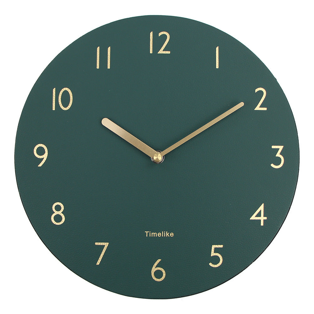 Leather Wall Clock