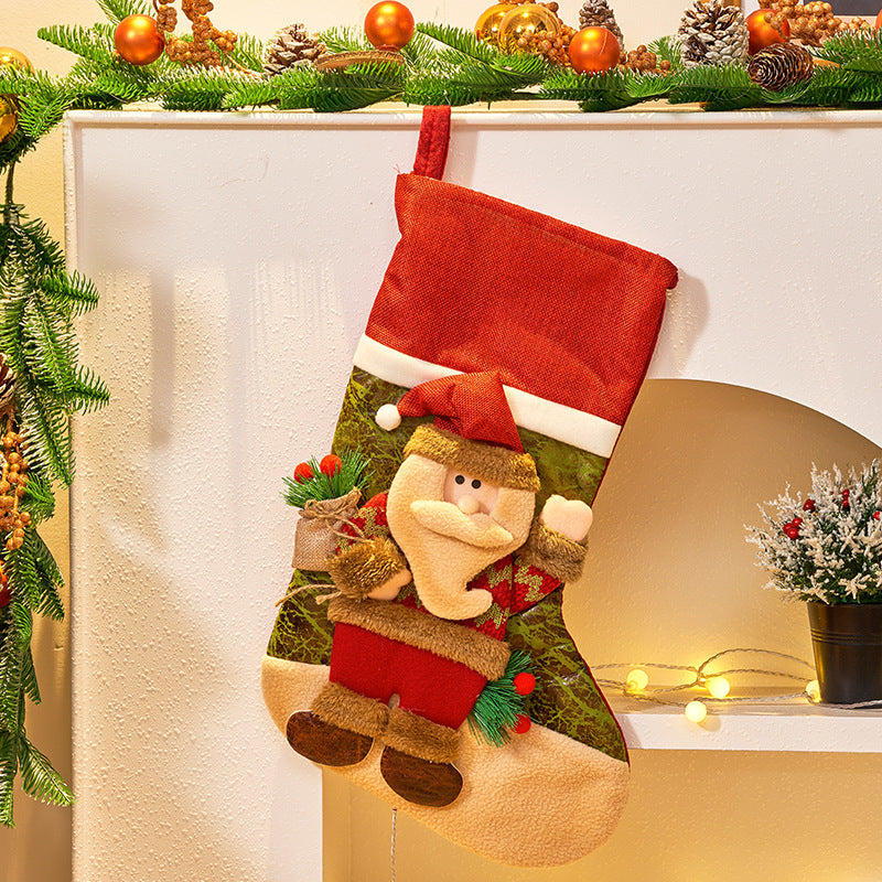 Festive Character Christmas Stocking