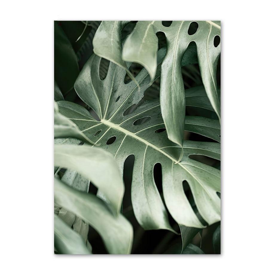 Tropical Leaf Canvas Art