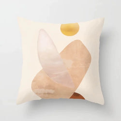 Abstract Geometric Velvet Cushion Cover 45x45cm