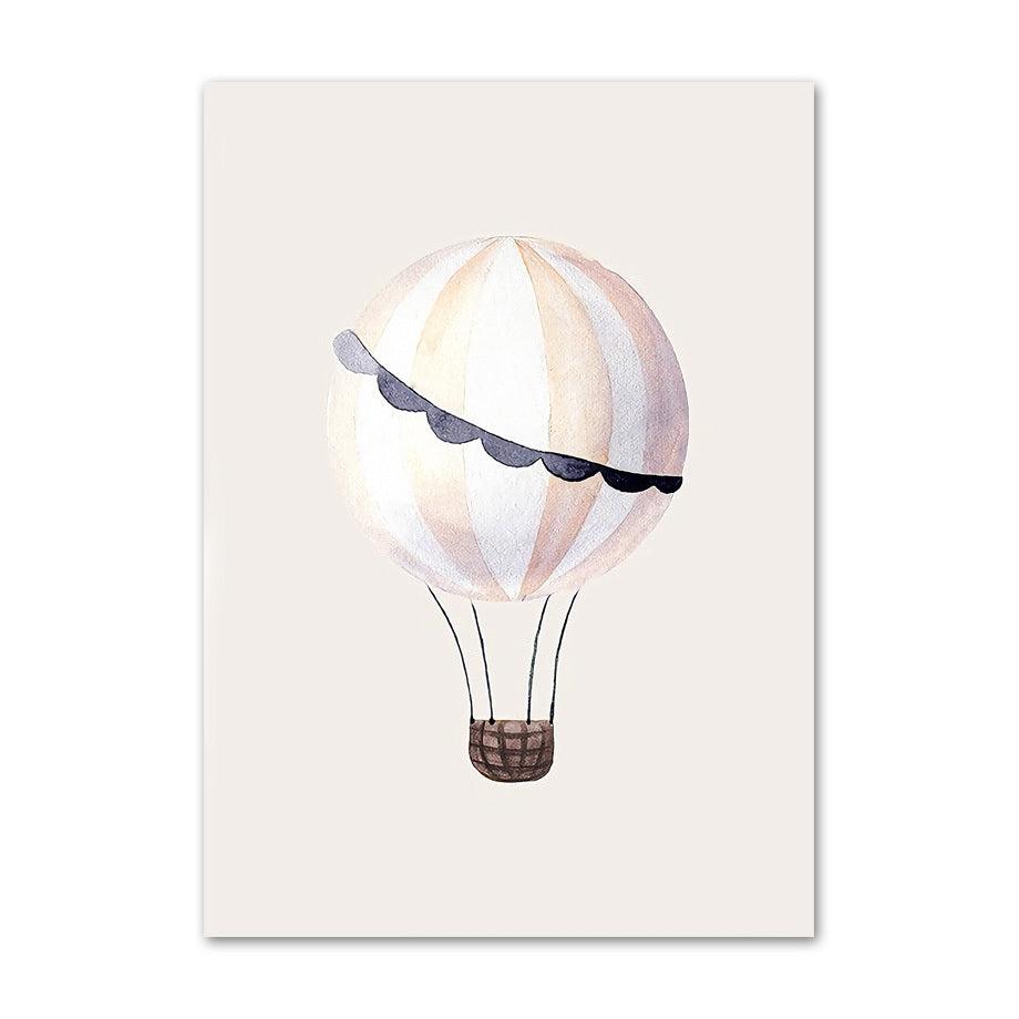 Dreamy Balloon Canvas Art