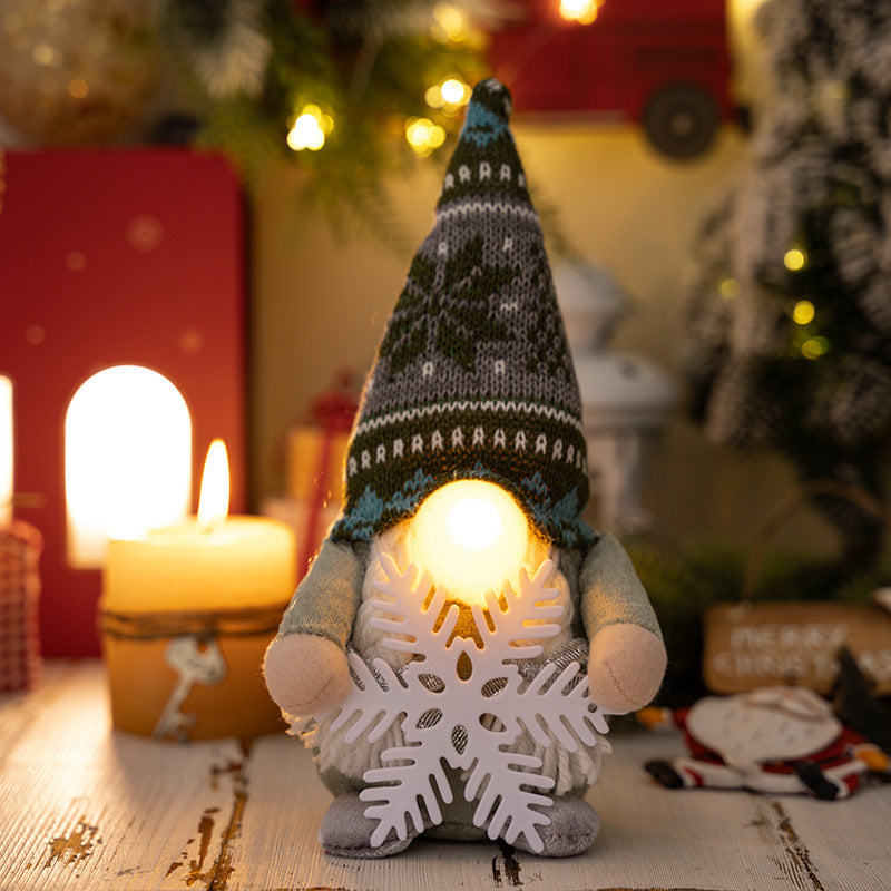 Glowing Nordic Christmas Gnome