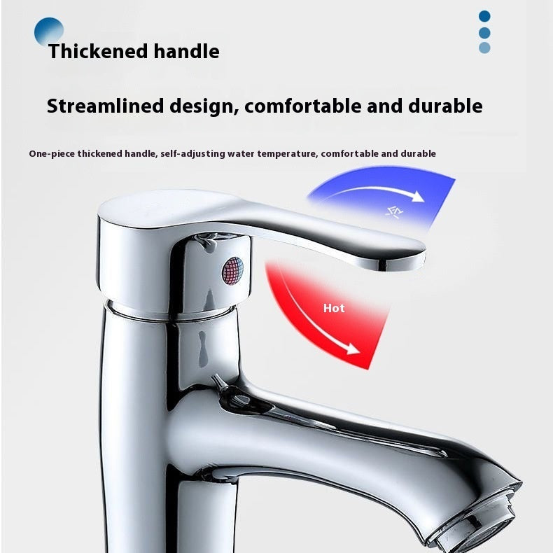 Elevated Copper Basin Mixer Faucet
