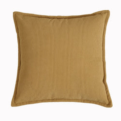 Ribbed Solid Colour Cushion Cover 45x45cm