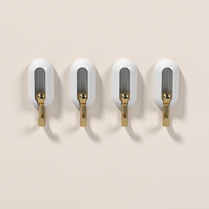 Adhesive Wall Hook 4 Pcs