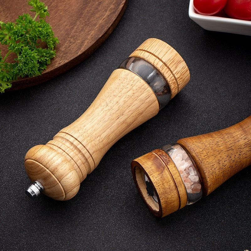 Classic Wooden Pepper Mill