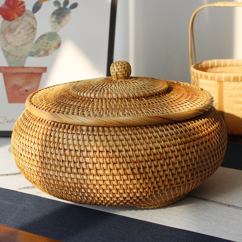 Storage Basket with Lid