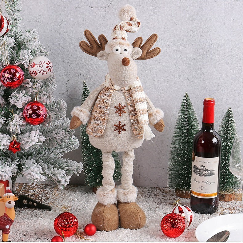 Winter Wonderland Extendable Plush Figurines