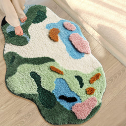 Organic Terrain Tufted Bath Mat