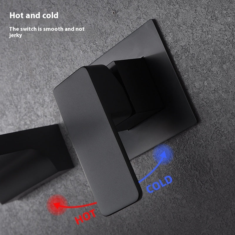 Wall-Mounted Waterfall Mixer Tap