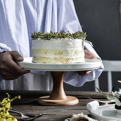 Cake Stand with Glass Dome