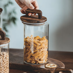 Clear Glass Jar