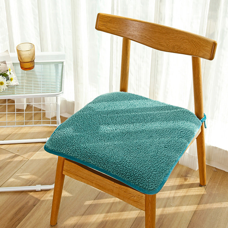 Plush Cotton Chair Pad