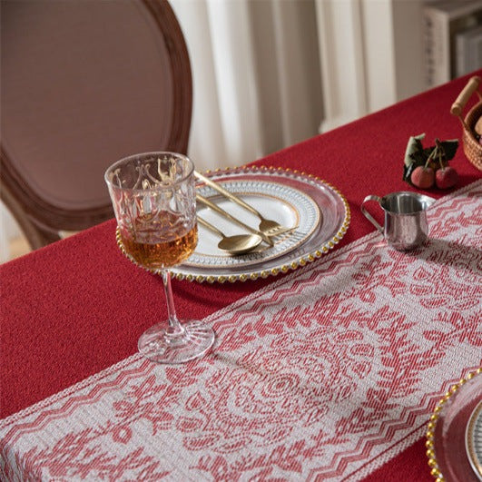 Tasselled Table Cloth