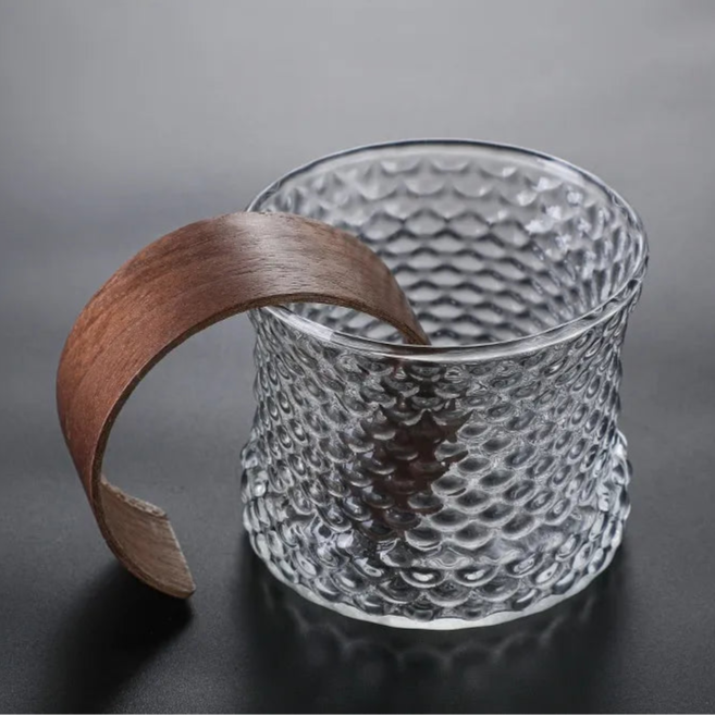Textured Glass Tumblers