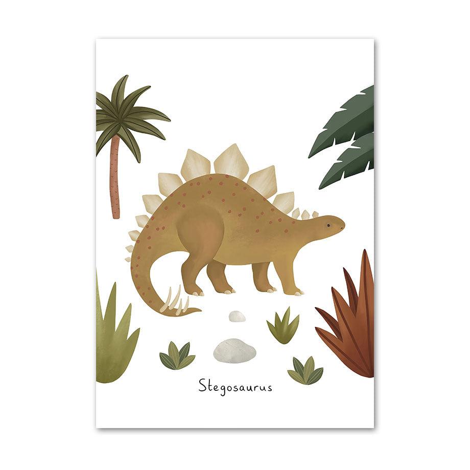 Stegosaurus Canvas Art