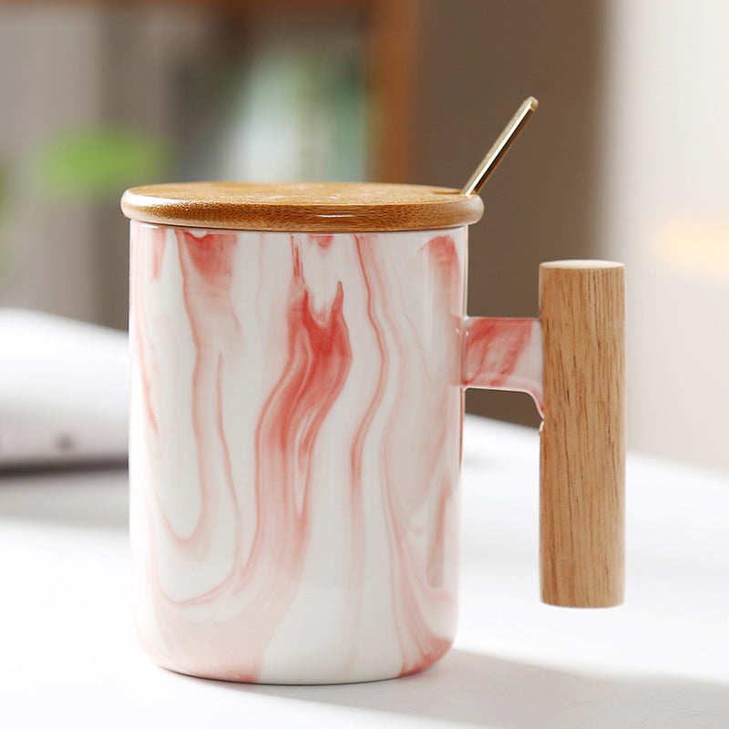 Marble Ceramic Mug Set