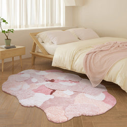 Pink Dreamscape Tufted Area Rug