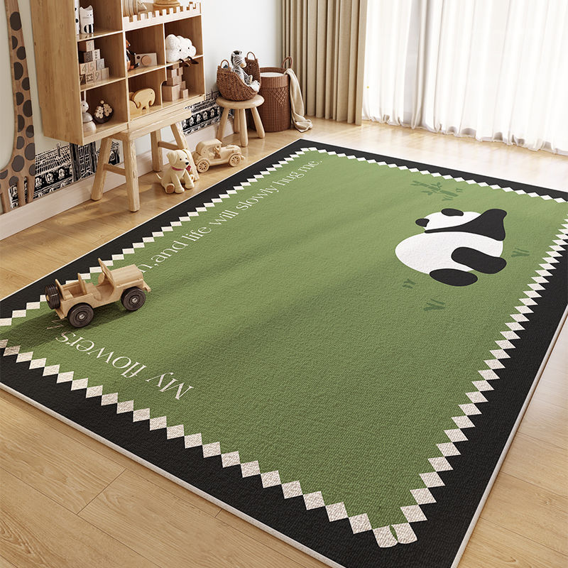 Panda Bedroom Area Rug