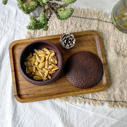 Wooden Container with Lid