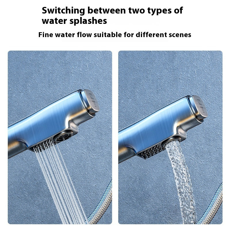 Adjustable Pull-Out Basin Mixer Tap