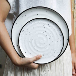 Speckled Ceramic Dinner Plates