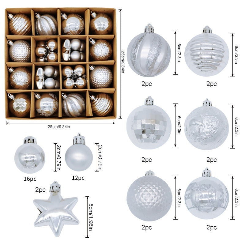 Christmas Tree Decoration Set 42-Pcs