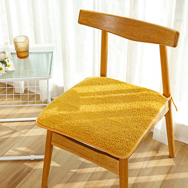 Plush Cotton Chair Pad