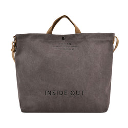 Canvas Crossbody Tote